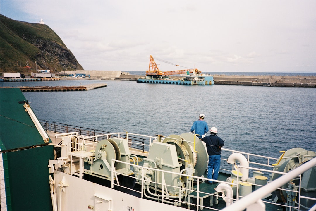 A ferry in Japan